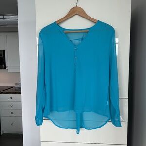 Gorgeous Turquoise  Blouse